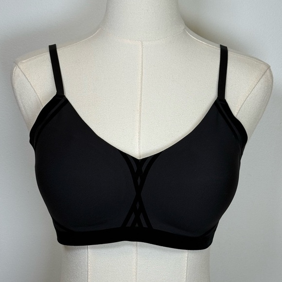 HONEYLOVE Liftwear Silhouette Wireless Bra In Black Color ‘Vamp’ Size Small - Picture 4 of 12